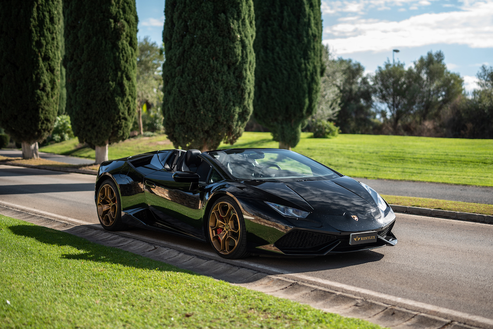 alquilar lamborghini huracan spyder