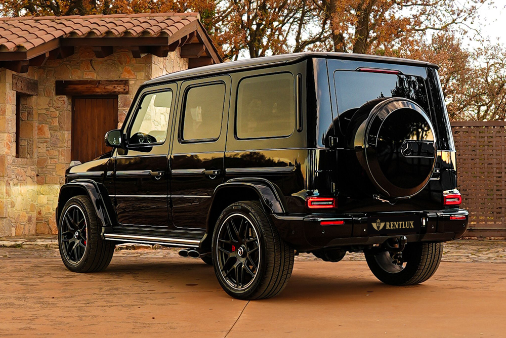 parte trasera mercedes g63 amg