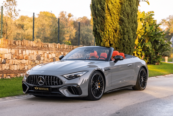 Vision Delantera Mercedes SL63 AMG Cabrio / 2025