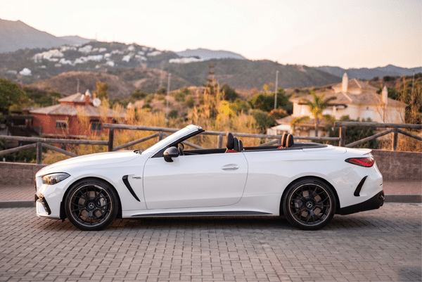 Vision Lateral Mercedes CLE 53 AMG Cabrio / 2026 