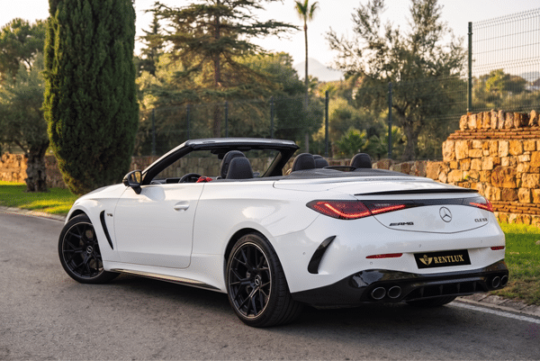 Vision Trasera Mercedes CLE 53 AMG Cabrio / 2026 